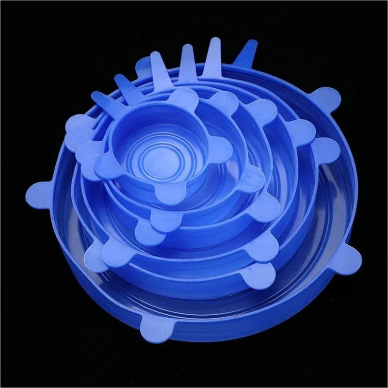 Tampa Silicone Ajustável - Reutilizável Livre BPA