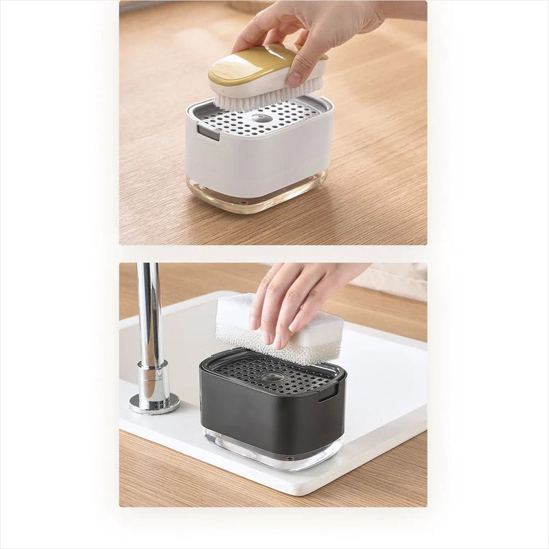 Dispensador Sabão Caixa Imprensa ABS - Esponja