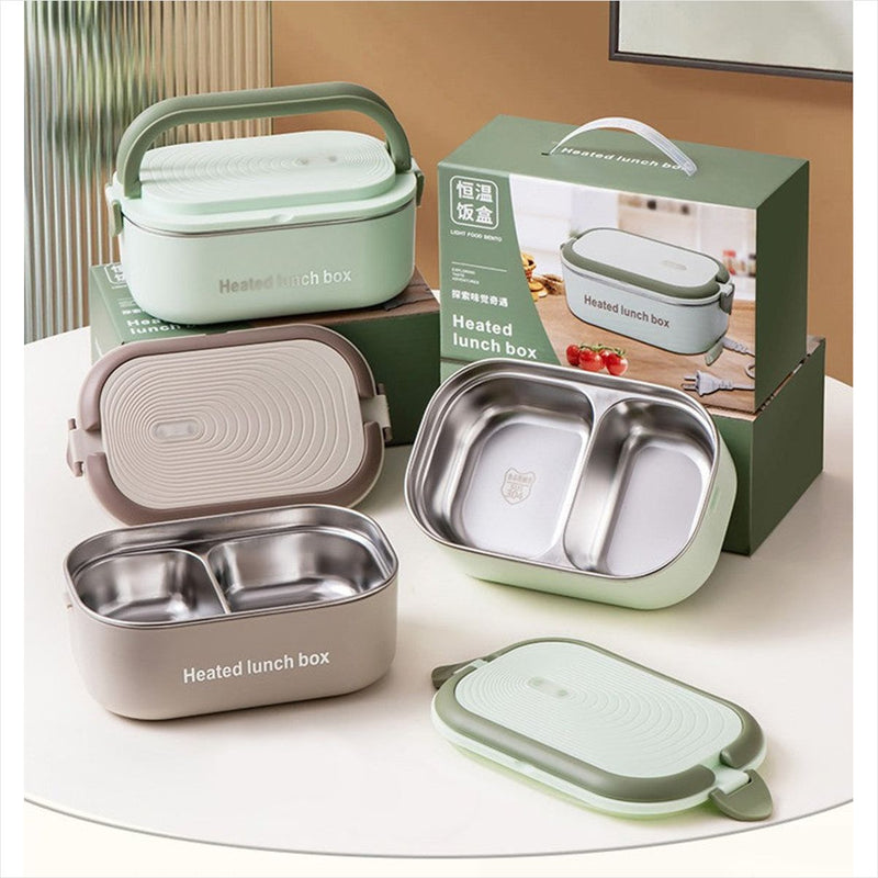 Lancheira Elétrica Portátil 1L - Inox Bivolt