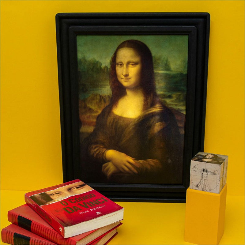 Luminária Quadro Mona Lisa LED - Polietileno Bivolt