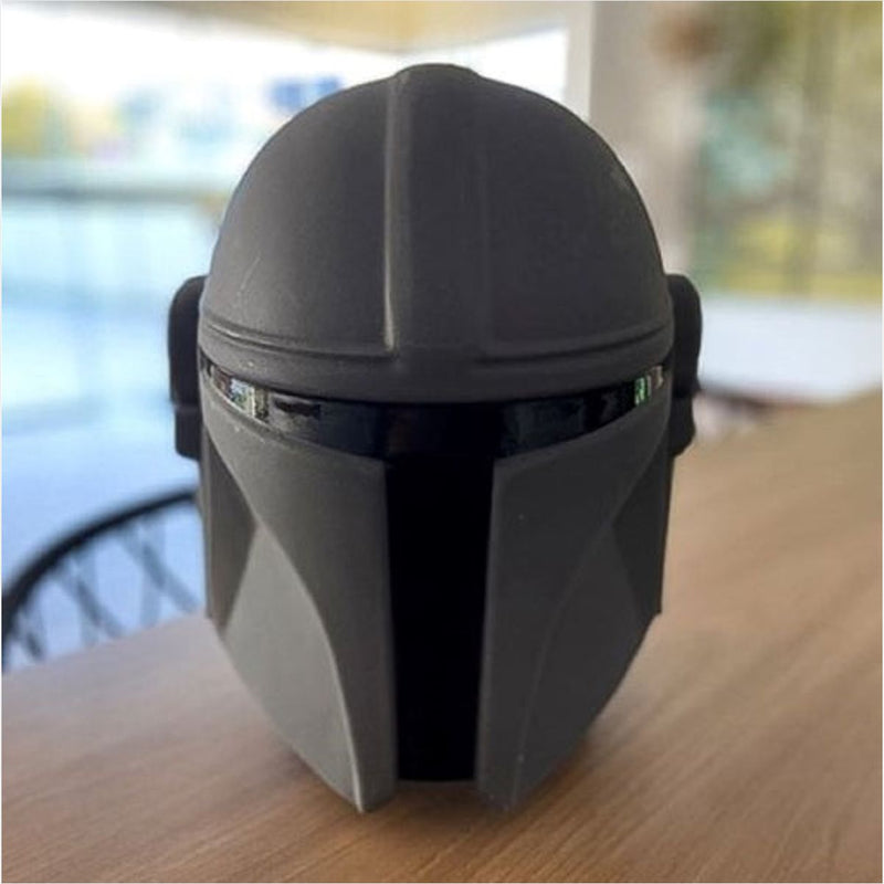 Luminária Mandalorian Star Wars - Polietileno Bivolt