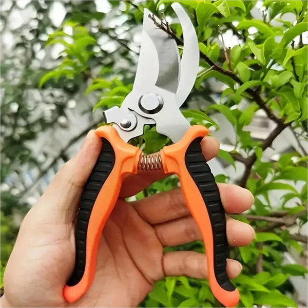 Tesoura Poda Jardim Profissional - Aço Inoxidável 190mm