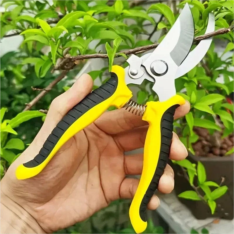 Tesoura Poda Jardim Profissional - Aço Inoxidável 190mm