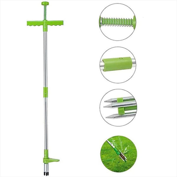 Removedor Ervas Orgânico Cabo Longo - Alumínio 100cm
