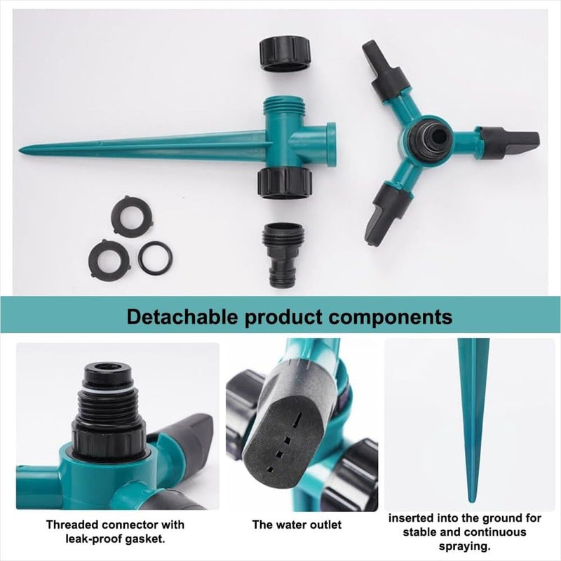 Aspersor Automático Jardim 360 Graus - Sprinkler