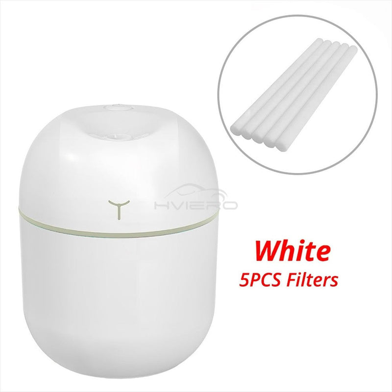 Mini Umidificador Ultrassônico USB 220ml - Difusor