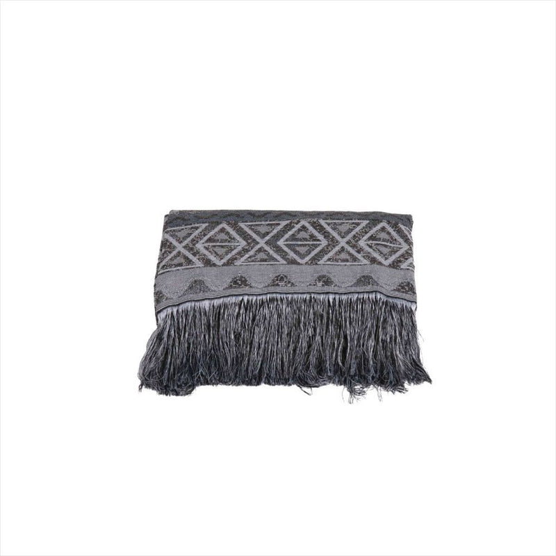 Manta 352063 Sofá Luxor - Franja Dupla Face Jacquard