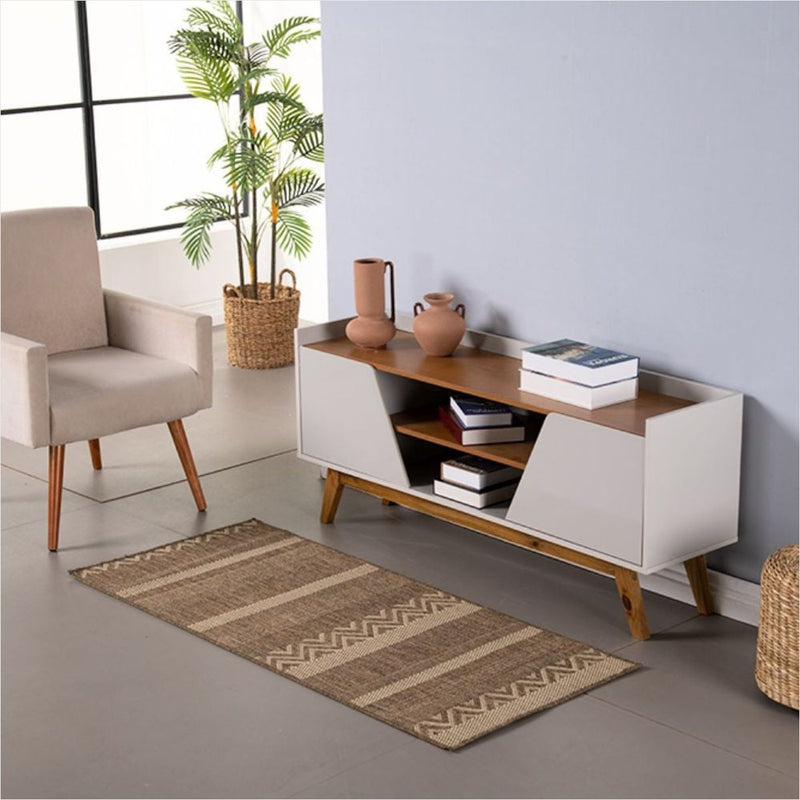 Tapete 352063 Lancer Passadeira Sisal - Antiderrapante