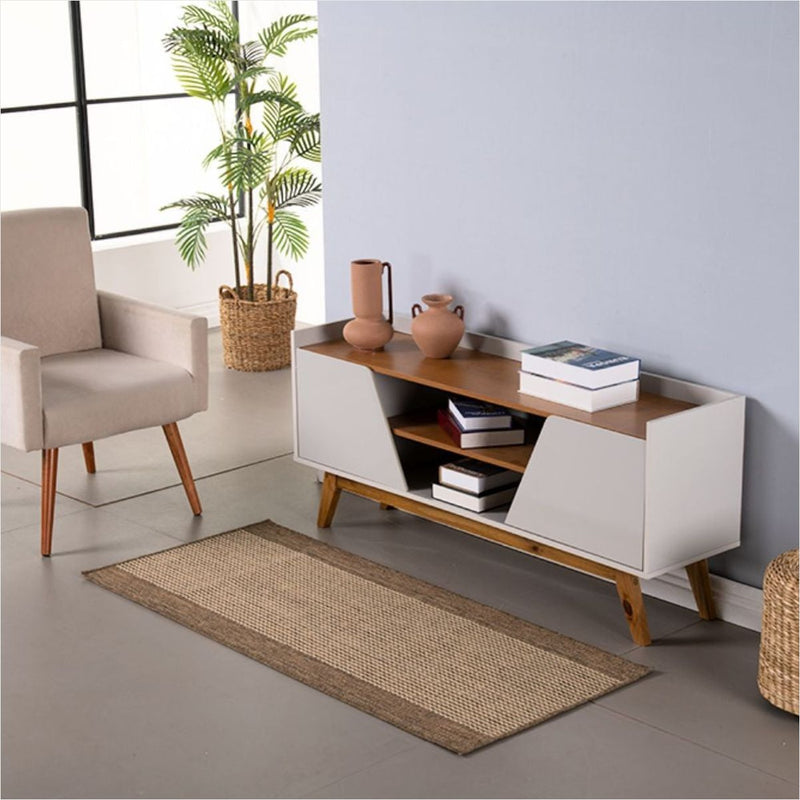 Tapete 352063 Lancer Passadeira Sisal - Antiderrapante