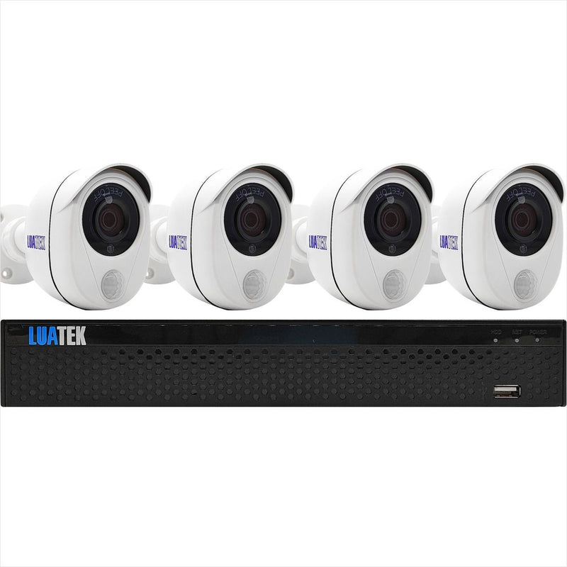 Kit Câmeras Luatek LKK-3114 - 4 Bullet Full HD PIR