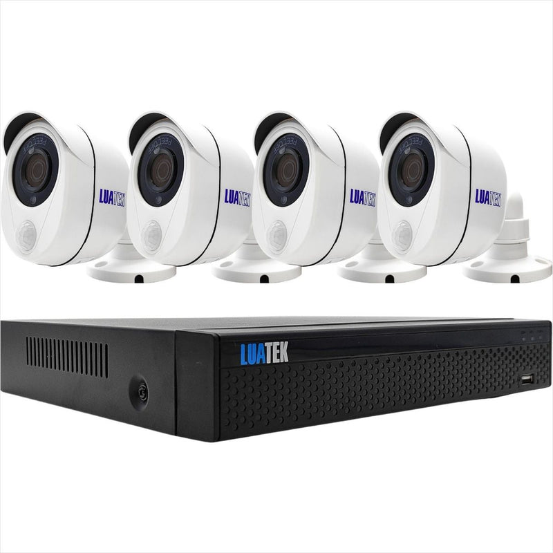 Kit Câmeras Luatek LKK-3114 - 4 Bullet Full HD PIR
