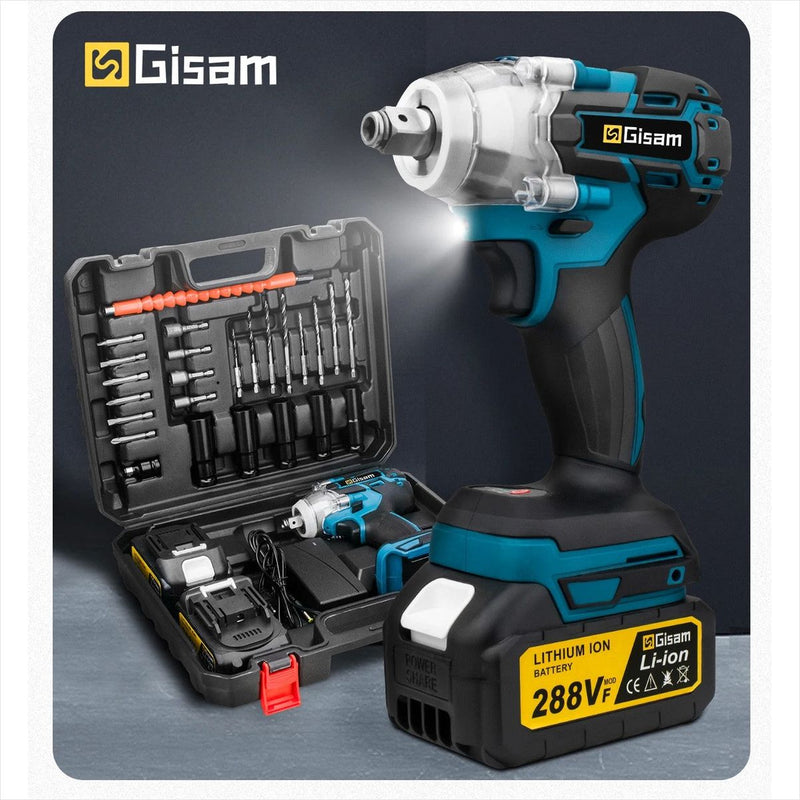 Chave Impacto Elétrica Makita 18V - Brushless 320N.M