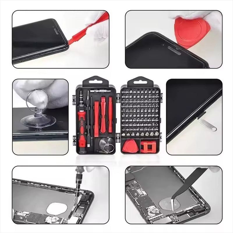 Kit Chave Precisão 98 Bits Reparo Eletrônico