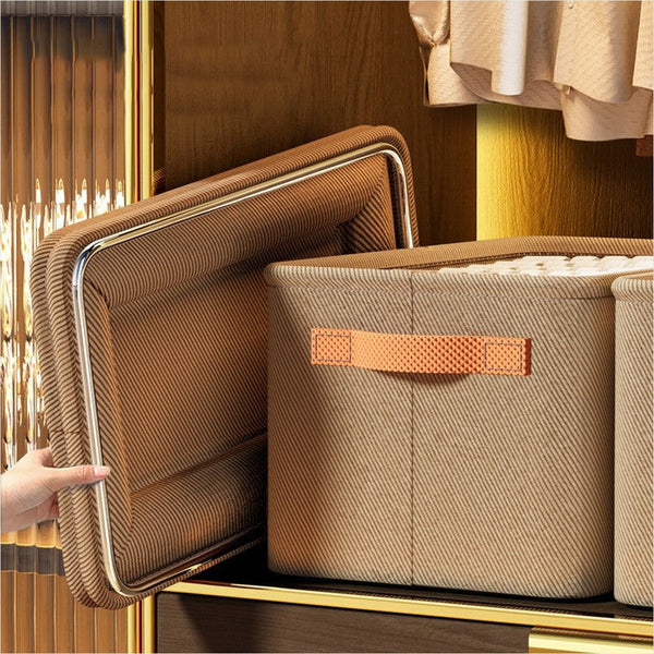 Organizador Roupas Dobrável Gaveta - Malha Nylon