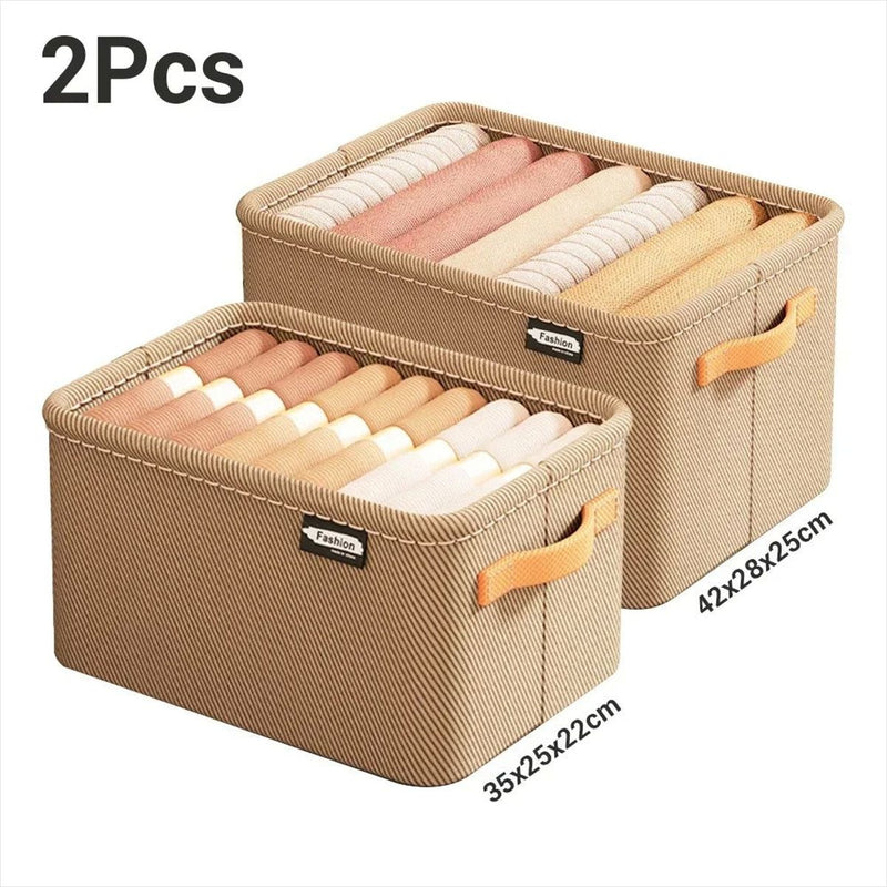 Organizador Roupas Dobrável Gaveta - Malha Nylon