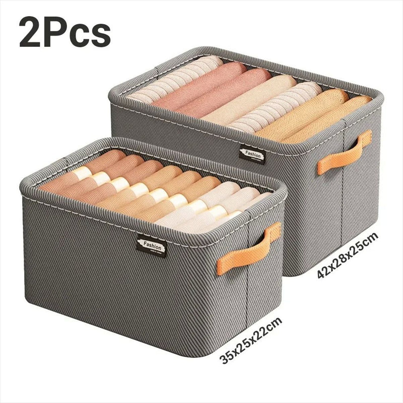 Organizador Roupas Dobrável Gaveta - Malha Nylon