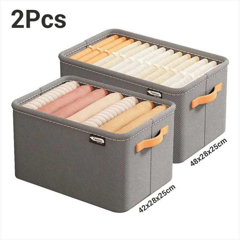 Organizador Roupas Dobrável Gaveta - Malha Nylon