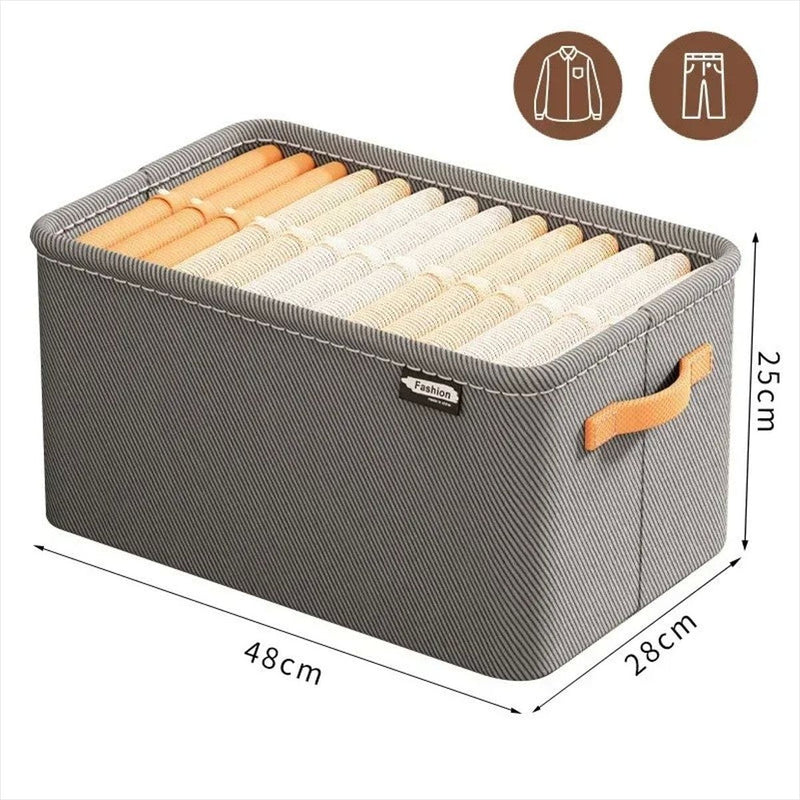 Organizador Roupas Dobrável Gaveta - Malha Nylon