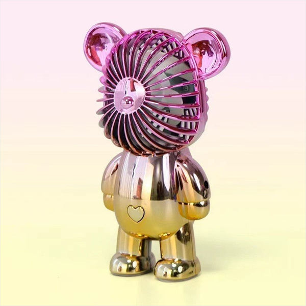Ventilador Portátil LYUWO Urso USB Graffiti