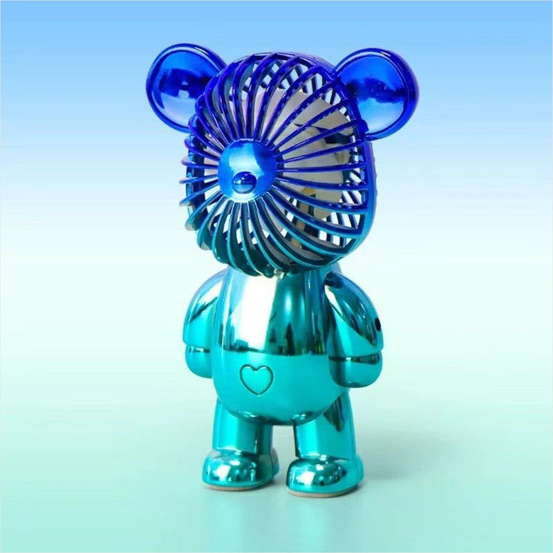 Ventilador Portátil LYUWO Urso USB Graffiti