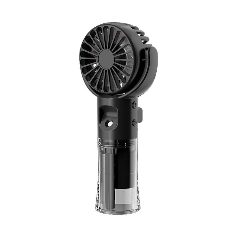 Mini Ventilador Portátil Névoa Água USB Recarregável