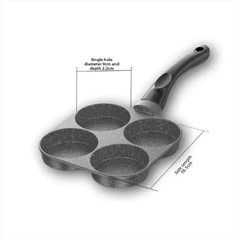 Frigideira 4 Ovos Silicone Antiaderente 20cm