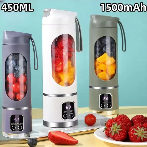 Mini Espremedor CREAROMA Elétrico Portátil 450ml