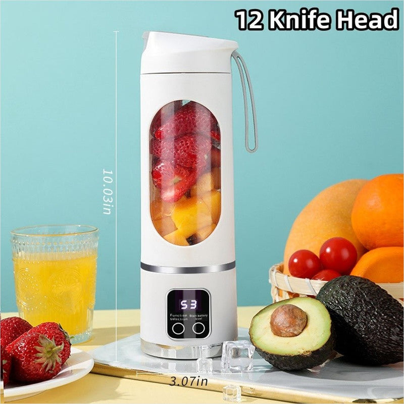 Mini Espremedor CREAROMA Elétrico Portátil 450ml