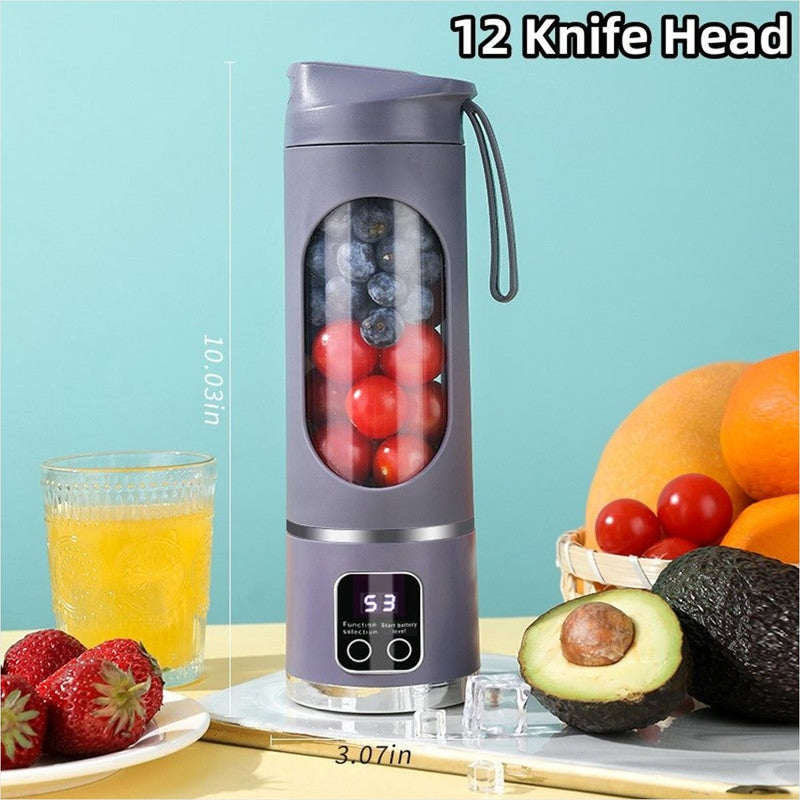 Mini Espremedor CREAROMA Elétrico Portátil 450ml