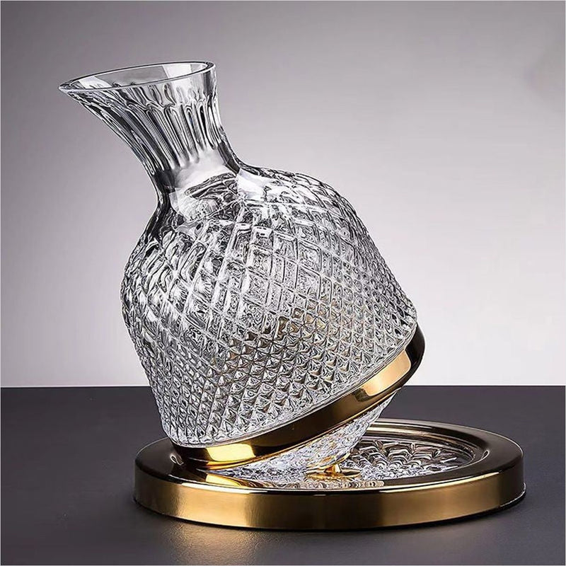 Decantador Vinho JETTING Rotativo 360 Cristal 1500ml