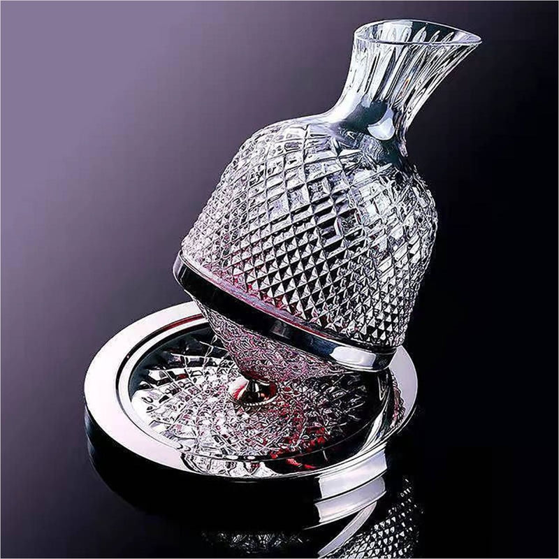 Decantador Vinho JETTING Rotativo 360 Cristal 1500ml