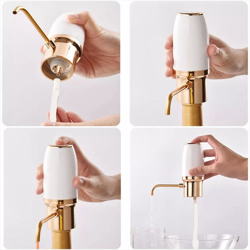 Decantador Vinho Elétrico Automático Portátil ABS