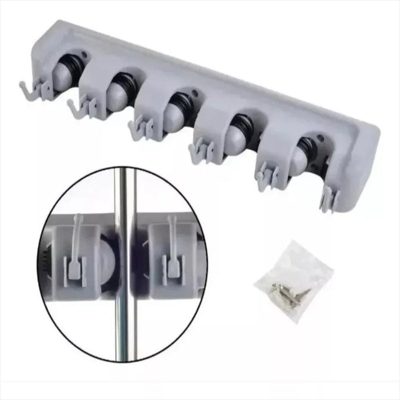 Suporte Parede Multiuso 6 Ganchos 529717