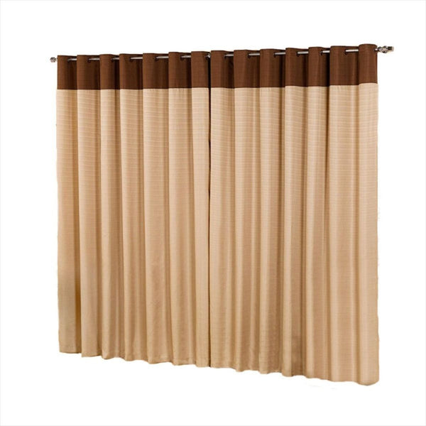 Cortina Giovana Oxford Marrom 2.80m x 1.60m 532311