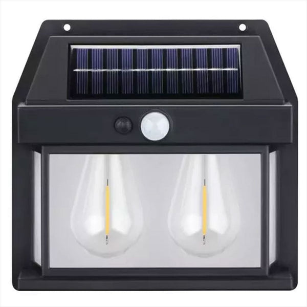 Luminária Arandela Solar 2 Lâmpadas Sensor 504612