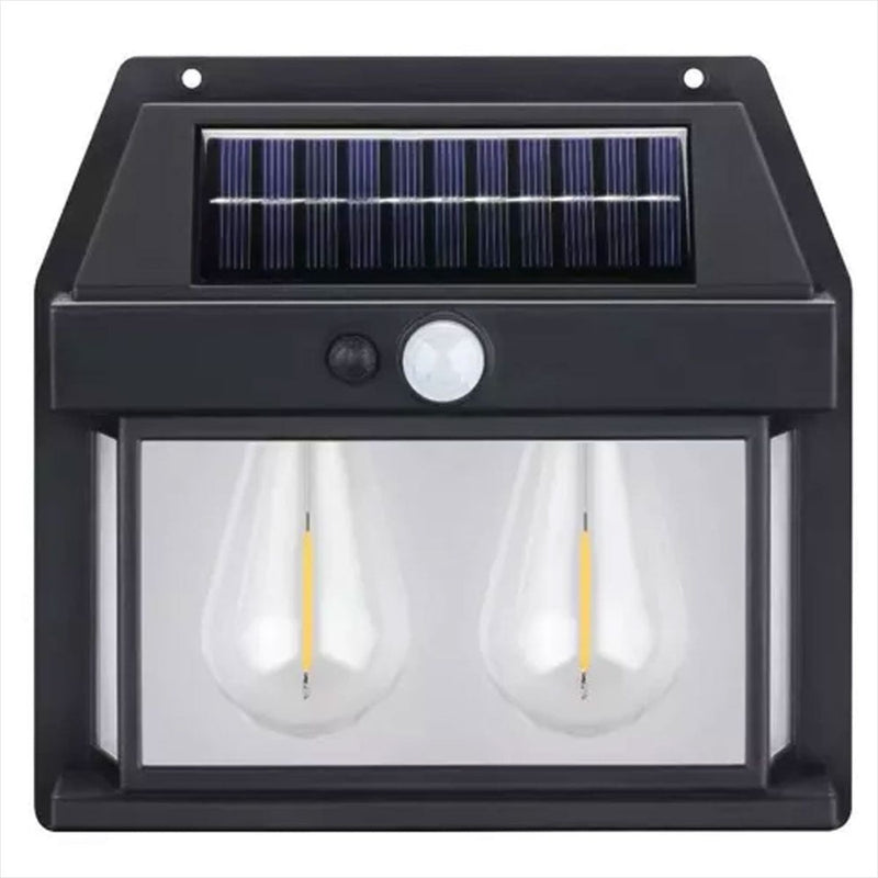 Luminária Arandela Solar 2 Lâmpadas Sensor 504612