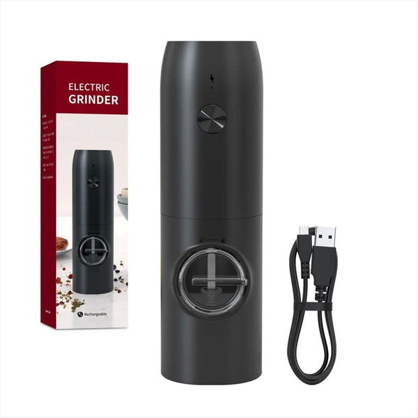 Moedor Sal Pimenta Elétrico Recarregável Metal