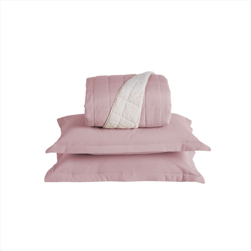 Cobre Leito Queen Sherpa Percal 180 Fios 352063