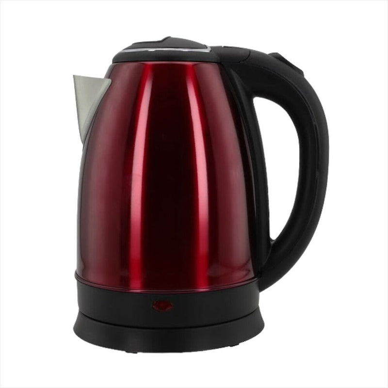 Chaleira Elétrica Inox Vermelha 1.8 Litros 127V