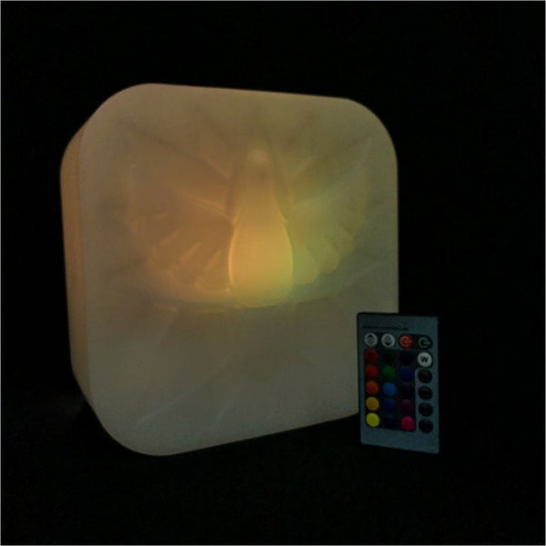 Luminária Espírito Santo LED RGB Controle Remoto