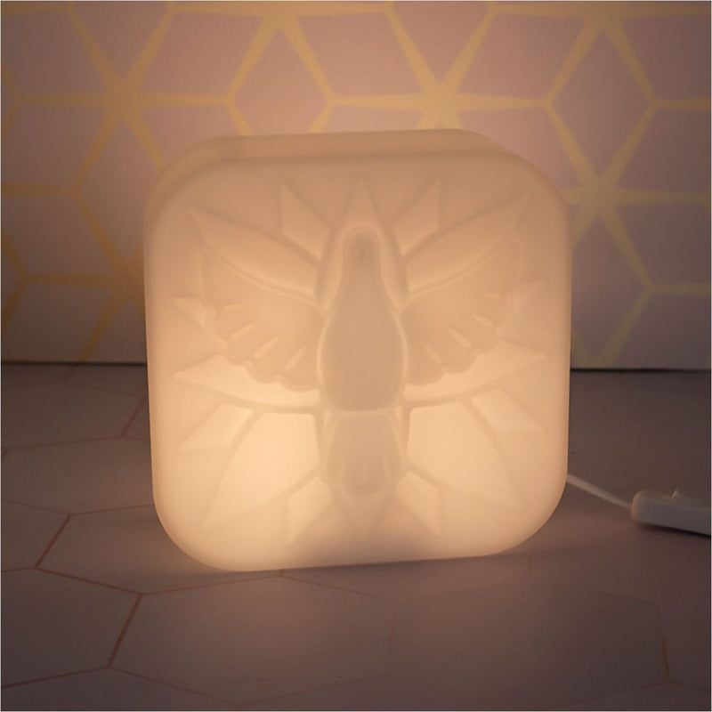 Luminária Espírito Santo LED RGB Controle Remoto