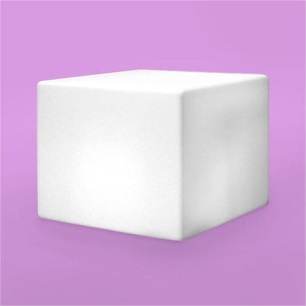 Cubo Mágico LED Assento Bivolt Polietileno