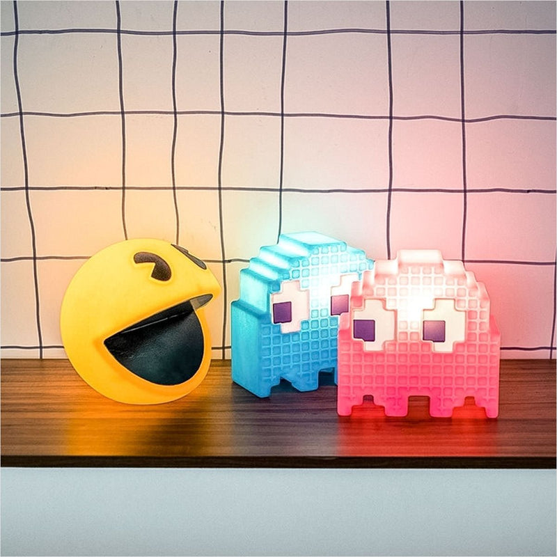Luminária Pac-Man Decoração Retrô Bivolt