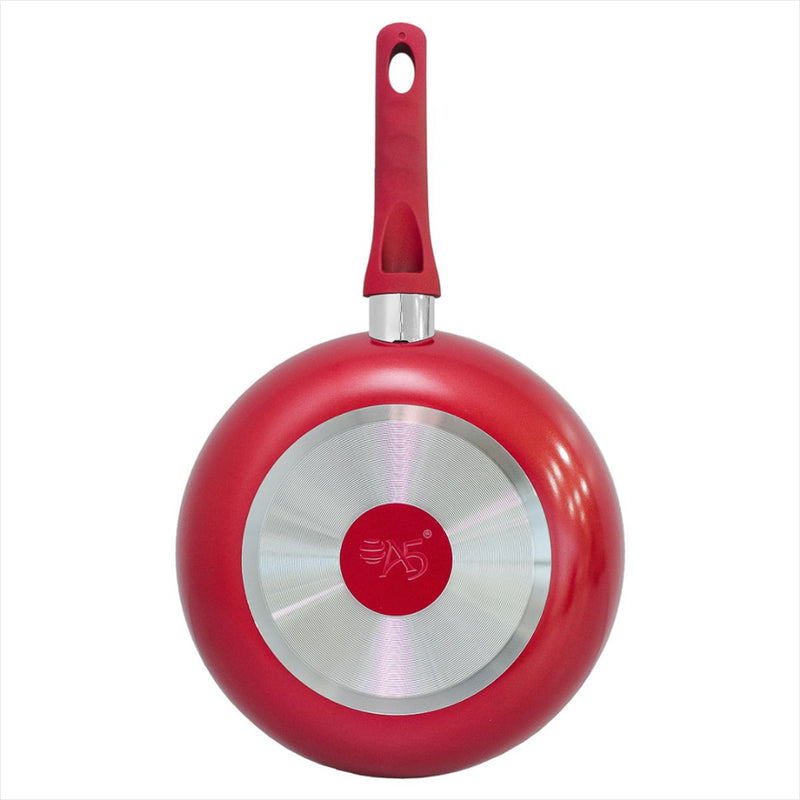 Frigideira Antiaderente Granito Vermelha 28cm