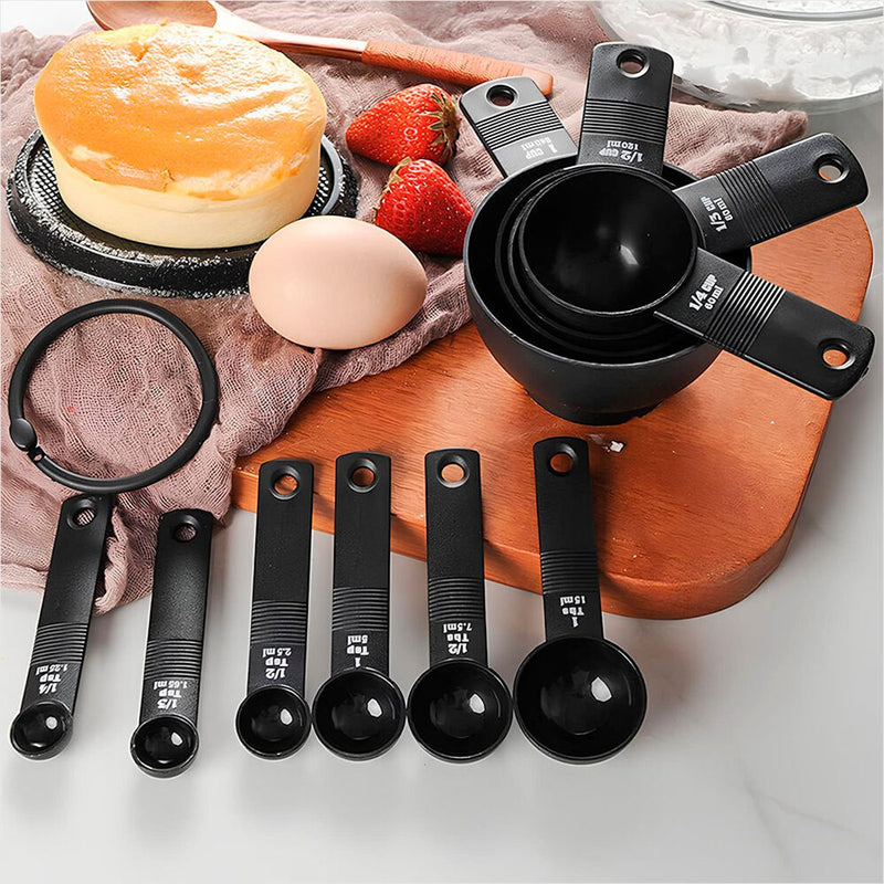 Conjunto Colheres Medidoras Plástico 10 Peças