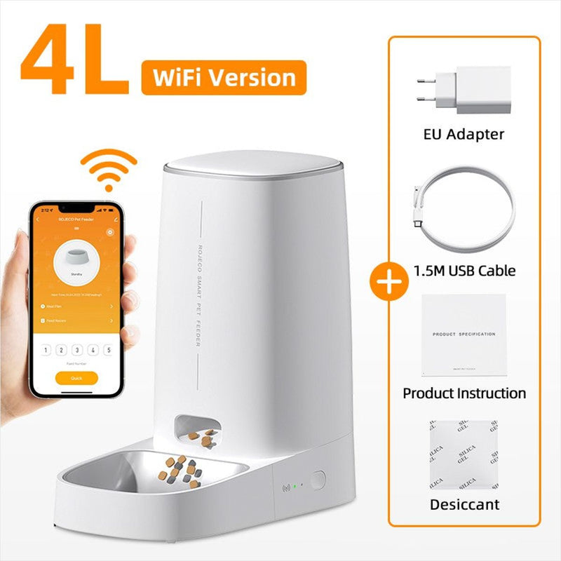 Alimentador Automático - Wi-Fi Inteligente - 4L