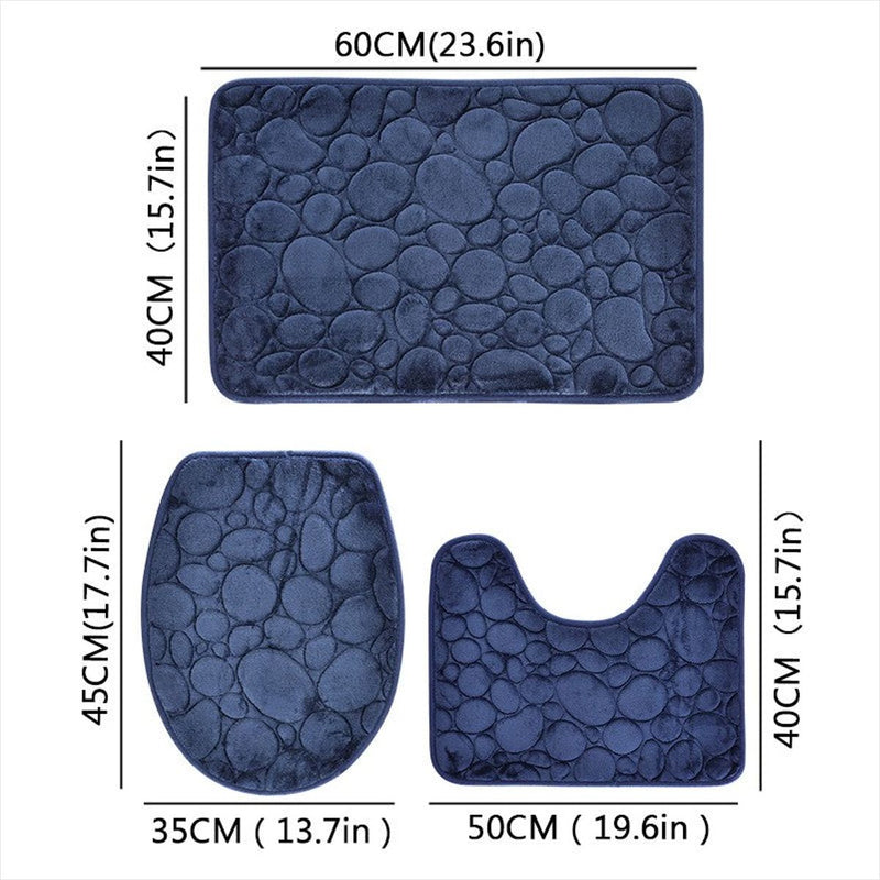 Tapete Banheiro Microfibra - Absorvente Antiderrapante