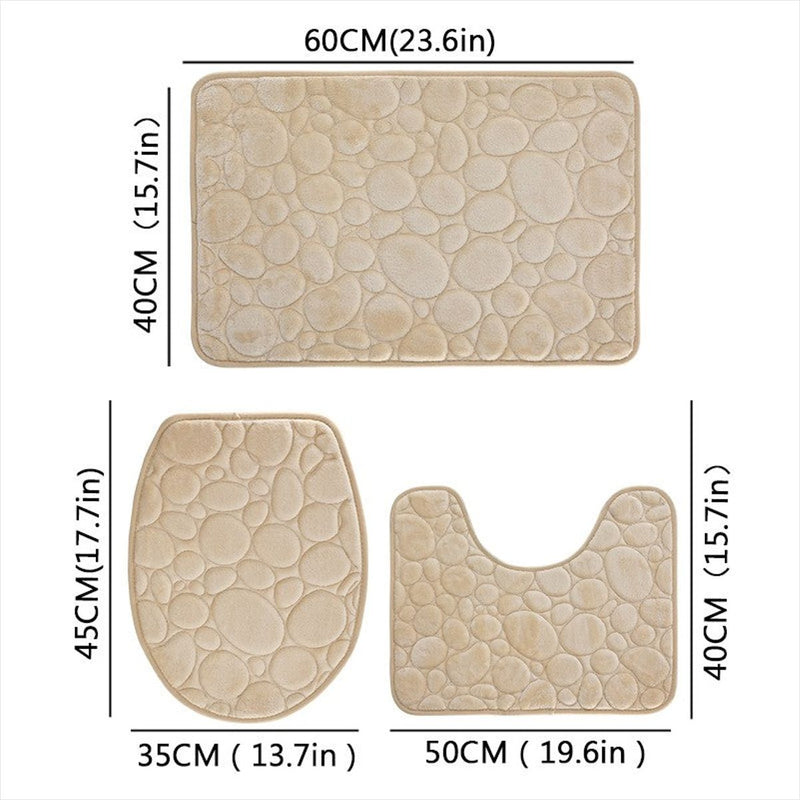 Tapete Banheiro Microfibra - Absorvente Antiderrapante