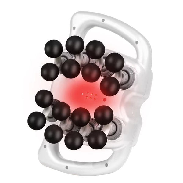 Pistola Massageadora Muscular - Alta Frequência com 16 Cabeças.