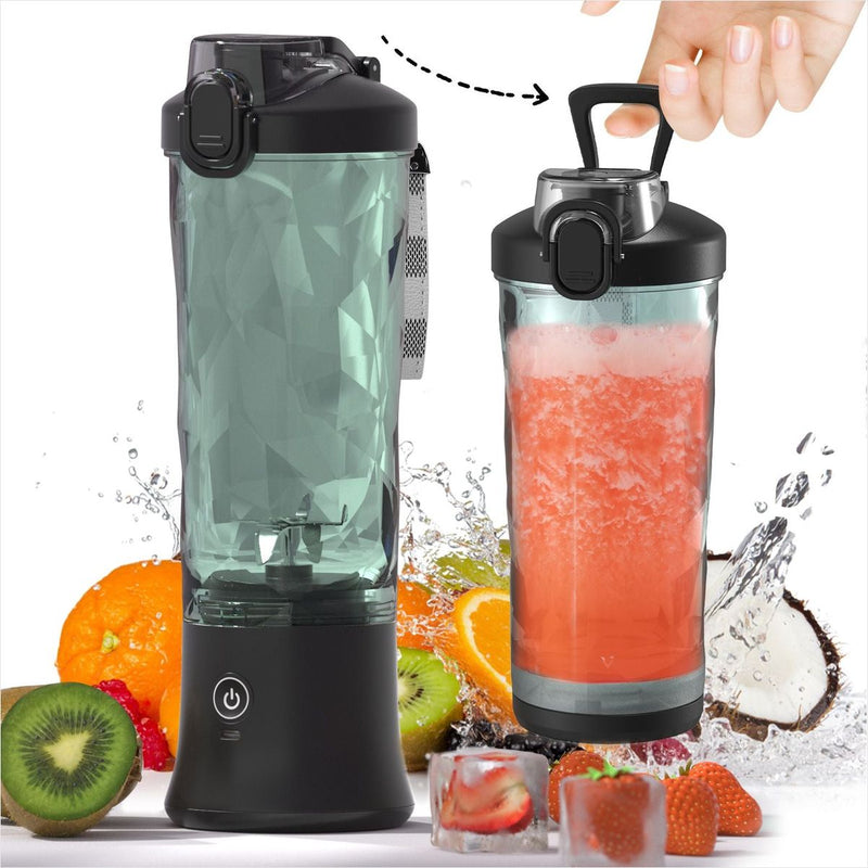 Espremedor Elétrico Portátil A9 USB 600ml Recarregável